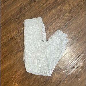 Light Grey Puma Sweatpants